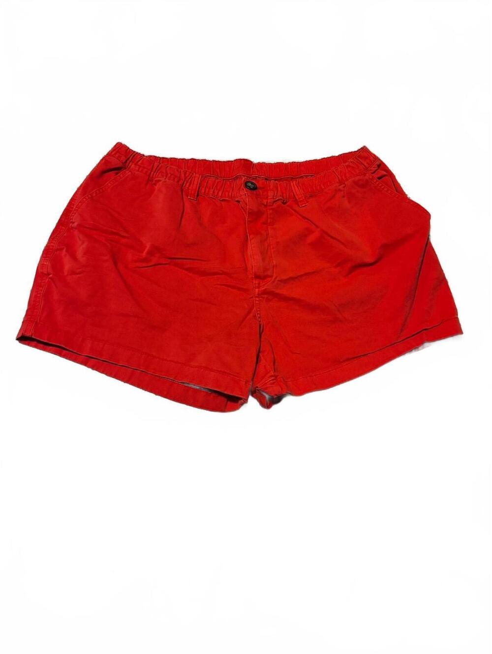 Chubbies Men's Red Swim Shorts, 4-inch Inseam, Size XXL